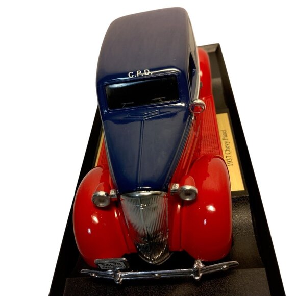 Cleveland Police Department 1937 Chevy Panel Die Cast Car Emergency Patrol CPD - Picture 11 of 14